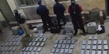 La Policía secuestró más de 95 kilos de droga en Aguaray