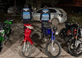 La policía los detuvo haciendo “picadas”