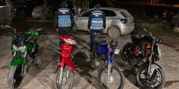 La policía los detuvo haciendo “picadas”
