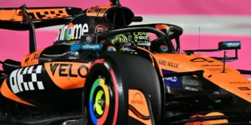 Lando Norris fue el más rápido del primer día en Arabia Saudita