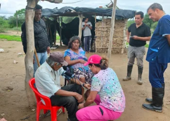 Durante la inundación en Santa Victoria Este se atendió la salud de 804 personas