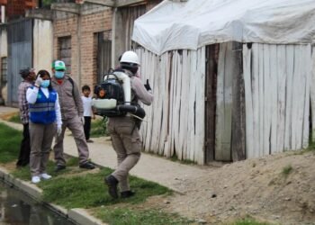 Bloqueo por un caso sospechoso de dengue