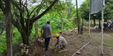 Aguas Blancas: Ya colocaron el 95% del cerco perimetral
