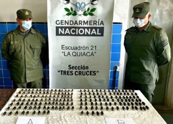 Ingirieron 194 capsulas de cocaína y quedaron detenidos
