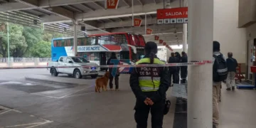 Un colectivo de larga distancia transportaba 42 paquetes de droga