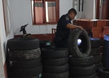 Incautaron más de 60 cubiertas de contrabando en Pichanal