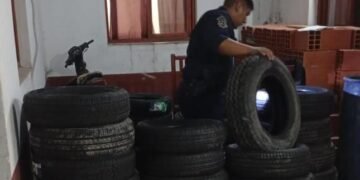 Incautaron más de 60 cubiertas de contrabando en Pichanal