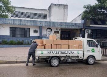 Entregaron los kits escolares en la Escuela “Osvaldo Pos”