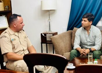 Baltasar Lara se reunió con autoridades nacionales de la Prefectura Naval