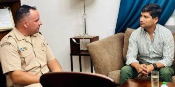 Baltasar Lara se reunió con autoridades nacionales de la Prefectura Naval