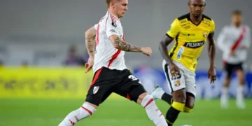 River buscó pero no salió del empate con Barcelona