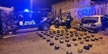 Persecución, detención y secuestro de un importante cargamento de droga