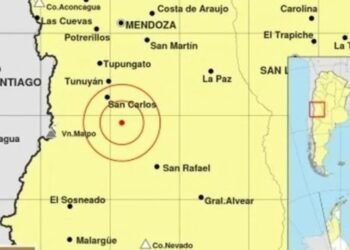 Un sismo de 5 grados se sintió en Mendoza