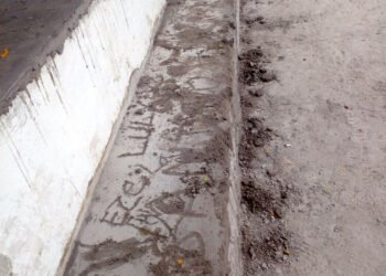 Vandalizaron obras recientes en el Barrio 11 de Septiembre