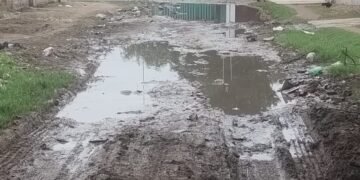 Foto denuncia de los vecinos