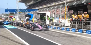 Con un problema en su auto, Franco Colapinto fue eliminado de la Q1