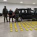 Traficaba 58 kilos de cocaína en los laterales del baúl de su vehículo