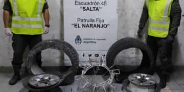 Traficaba 10 kilos de cocaína y lo detuvo Gendarmería