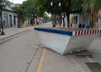 Contenedor mal ubicado