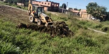 Sigue el trabajo de limpieza en la ciudad