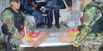 La policía secuestró mas de 60 kilos de carne de pollo