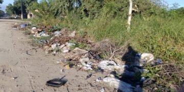 Foto denuncia de los vecinos