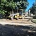 Trabajos de mejoramiento en la calles de los barrios