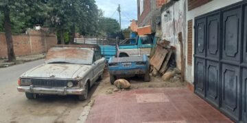 Foto denuncia de los vecinos