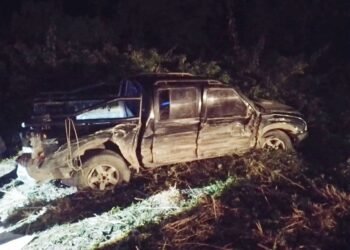 Tres heridos tras un choque en la Ruta Nacional 50