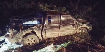 Tres heridos tras un choque en la Ruta Nacional 50