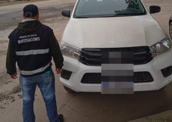 La Policía de Salta recuperó una camioneta robada en Mendoza