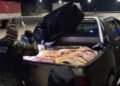 La policía secuestró 600 kilos de carne vacuna