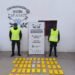 Los detuvieron traficando 54 kilos de cocaína