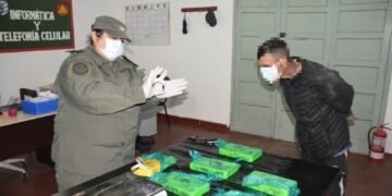 Hallaron una mochila con 6 kilos de cocaína a orillas del Río Bermejo