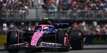 Colapinto tuvo su mejor día en Alpine y largará 10°