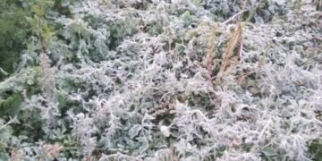 Así amaneció la zona del Río Blanco banda sur