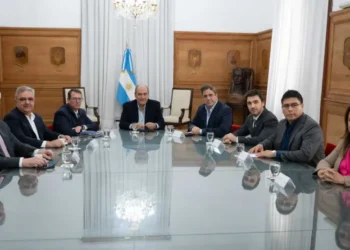 Guillermo Francos recibió a la liga de gobernadores que reclamaron por la obra pública y la recaudación