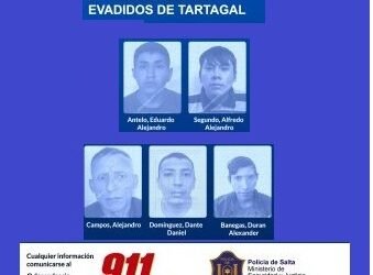 Se recapturó a un segundo evadido de una Comisaría en Tartagal