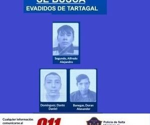 Tartagal: Son cuatro los recapturados tras la evasión de una Comisaría