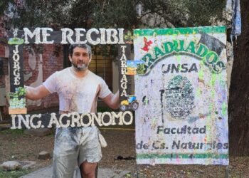 Un nuevo profesional Ingeniero Agrónomo en Orán