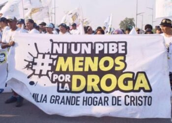 “Ni un pibe menos por la droga”