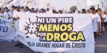 “Ni un pibe menos por la droga”