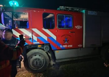 Otra vez fueron atacados los Bomberos Voluntarios