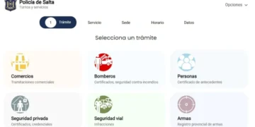 Policía de Salta: Ya funciona el sistema de turnos por internet
