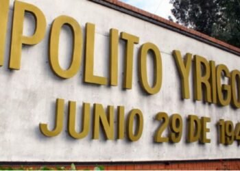 Hipólito Yrigoyen: Acto oficial por sus 77 años