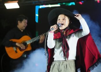 Gran Peña Folclórica en el Barrio Los Lapachos