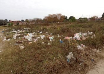 Foto denuncia de los vecinos