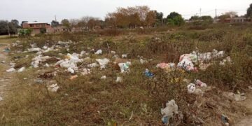 Foto denuncia de los vecinos