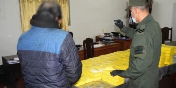 Los detuvieron traficando 83 kilos de cocaína