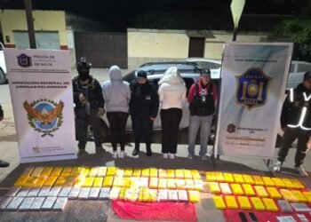 Fueron a hacer una denuncia y le descubrieron 89 kilos de cocaína